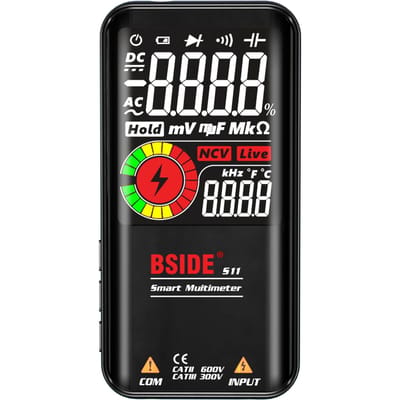 BSIDE S11 Intelligente 9999 Counts Multimeter Digitaal LCD-scherm Oplaadbare Universele Meter AC/DC