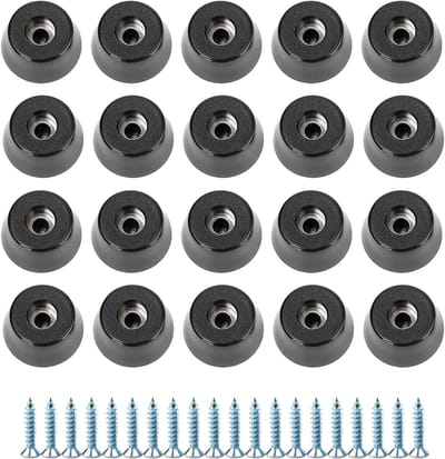 Rubberen voetjes voor snijplanken - Set van 20 - Ideaal voor meubels en bescherming tegen krassen