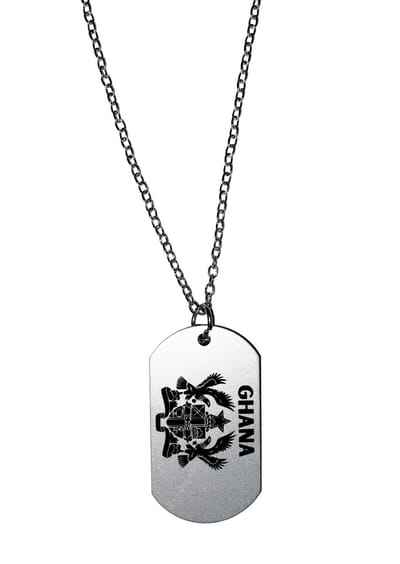 Akyol - ghana ketting - Piloot - toeristen - ghana cadeau - beste land - leuk cadeau voor je vriend om te geven