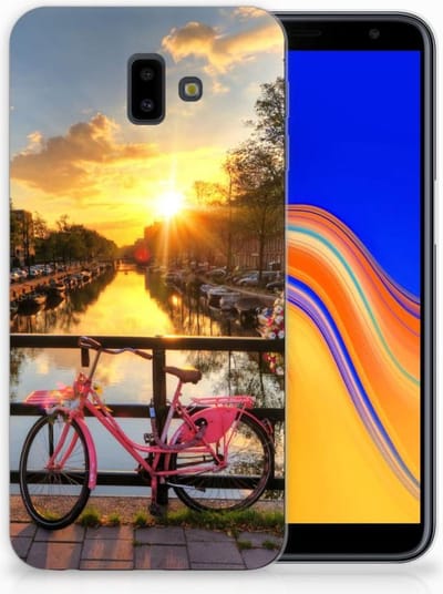 Samsung Galaxy J6 Plus (2018) Siliconen Back Cover Amsterdamse Grachten