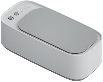 Ultrasone Reiniger - Sieraden Brillen - Snel Schoonmaken - Grote Capaciteit - 22.5 cm - Wit