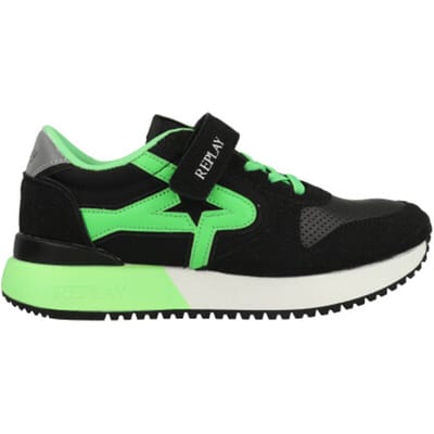 Replay Fiber JR 7 Sneakers - Jongens - Zwart - Maat:30