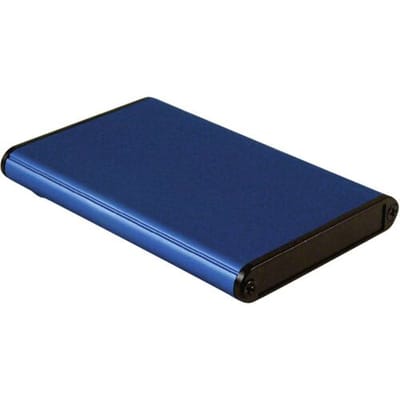 Hammond Electronics 1455A1002BU Universele behuizing 100 x 70 x 12 Aluminium Blauw 1 stuk(s)