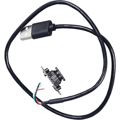 2MP Cameramodule 72 Graden Geen Vervorming Handmatig Scherpstellen USB Bekabelde Camera voor Laptop Ingebouwde Analoge Microfoon black