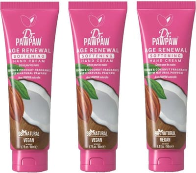 DR PAWPAW - Dr. Pawpaw Hand Cream Cocoa & Coconut - 3 Pak