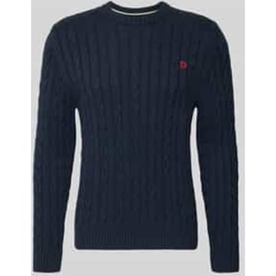 Superdry Cotton Cable Knit Sweater Heren - Maat L