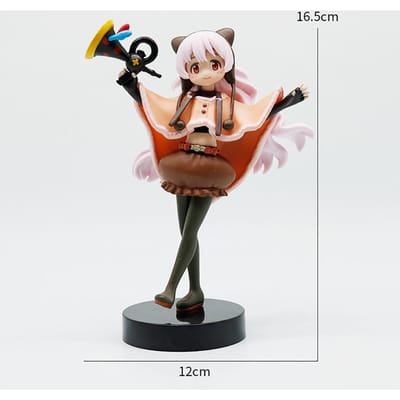 Anime Puella Magi Madoka Magica 16.5cm Figuur Momoe Nagisa Bebe Actiefiguren Magisch Meisje PVC Model Kawaii Ornament Speelgoed Cadeau brown