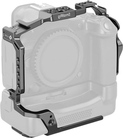Cage voor Canon R5 Mark II, Compatibel met Arc Type Statief en DJI Stabilizers, Inclusief CF-R20EP Koeler - 5092 voor Professionele Fotografie en Videografie
