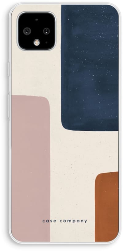 Case Company® - Hoesje geschikt voor Google Pixel 4 XL hoesje - Geo #5 - Soft Cover Telefoonhoesje - Bescherming aan alle Kanten en Schermrand