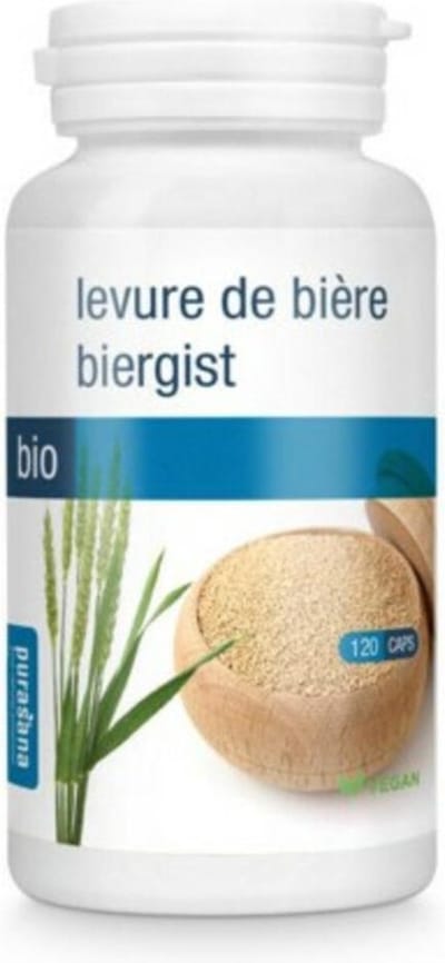 Purasana Biergist Levend - 120 Capsules