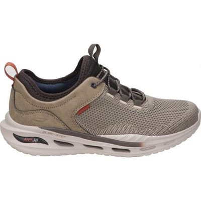 Skechers Arch Fit Orvan - Percer - Heren Instappers - Khaki