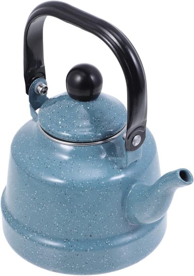 Theepot Gasfornuis - Waterkoker Ketel - Thee Zetten - Fluitend Koken - 500 Grams - Groen
