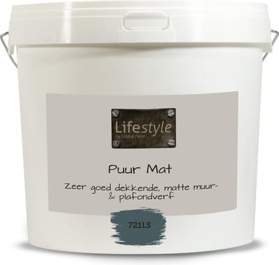 Lifestyle Moods Puur mat | 721LS | 10 liter | Goed dekkende muurverf