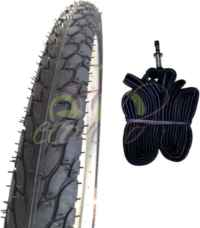2x Fietsband Zwart 20 x 1.75 (47-406) - Stevige Luchtband voor Stadsfiets