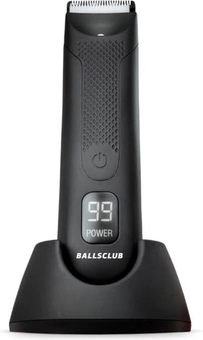 De Chairman | Bodygroomer voor mannen | Trimmer mannen | Trimmer mannen schaamstreek | Ontworpen om gevoelige zones te trimmen | Waterdicht | LED-licht voor extra zichtbaarheid | Lange batterijduur – tot 120 min