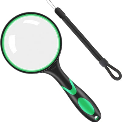 NBAP® Loepbril voor Volwassenen - Vergrootglas Bril - Vergrootspiegel met Verlichting