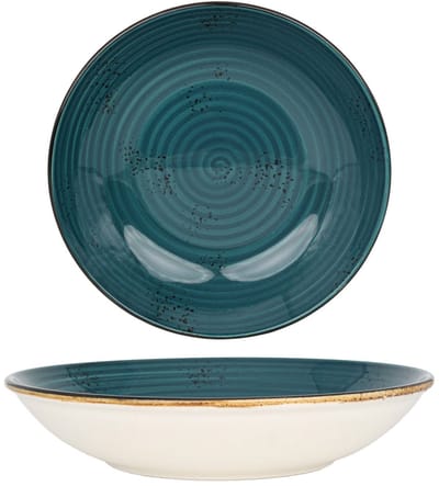 By Bone Diepbord - Harmony Tropical - Porselein - 25 cm (1300cc) - set van 6