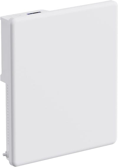 Elektrische Wandradiator - Wandverwarming - Snelle Verwarming - Programmeerbaar - 500 Watt - Wit