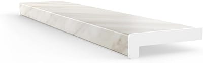 Vensterbank PVC - Binnenvensterbank Kunststof - Interieur Decoratie - Onderhoudsvriendelijk Robuust - 30 x 110 cm - Marmer