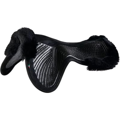 Dempers voor paard van gesneden suède met platte gel Acavallo SP JCCS CW-CS