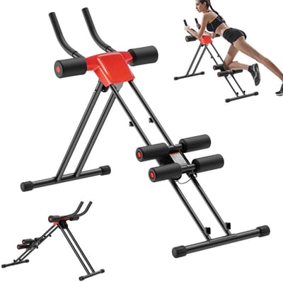 Lifero Buikspier Apparaat - Ab Trainer - Buikspierapparaat - Fitness Apparaat - Buikspiertrainer - Training Buikspieren, Core