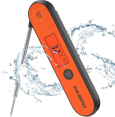 Inkbird IHT-1P – Digitale Instant Read BBQ Thermometer – Draadloze Oplaadbare Vleesthermometer met App – Voor Barbecue, Grill, Keuken en Oven