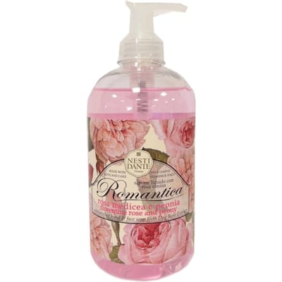 Nesti Dante Firenze Romantica Roos & Poeny Vloeibare Zeep zeep Dames 500 ml