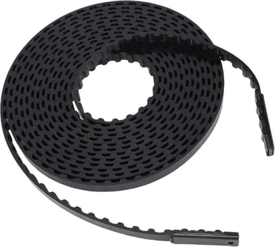 Garagedeur Riem - Aandrijfriem Deuropener - Garagedeur Onderhoud - Stille Werking - 592 cm Lengte - Zwart