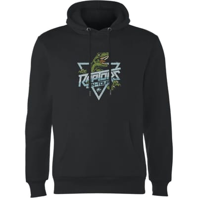 Jurassic Park Raptors On Tour Stroke Hoodie - Zwart - S