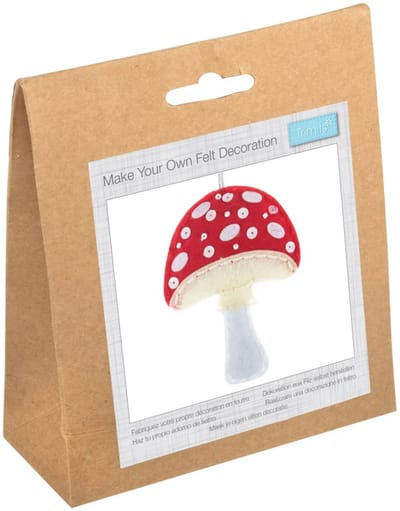 trimits Felt Decoration Kit: Toadstool