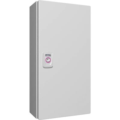 Rittal KX 1550.000 Installatiebehuizing, Wandbehuizing 120 x 200 x 400 x 120 Plaatstaal Grijs-wit (RAL 7035) 1 stuk(s)