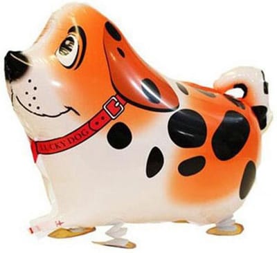 Ballon in de vorm van een hond Lucky Dog - hond - folie - ballon - dier - huisdier - dier - decoratie