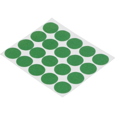 Biljart Patch Sticker 1 Vel van 20 stuks Kleurvast Sterke Hechting Poollaken Reparatie Sticker Patch white