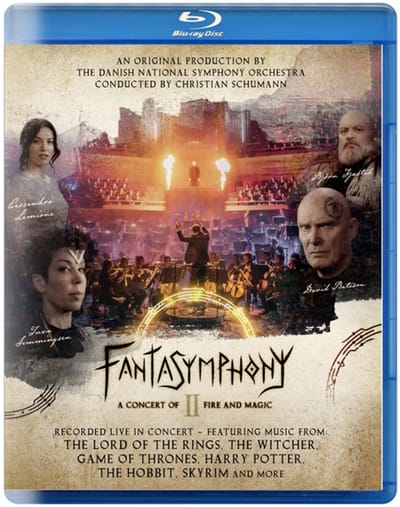 Danish National Symphony Orchestra - Fantasymphony II "A Concert of Fire and Magic" [Blu-Ray]