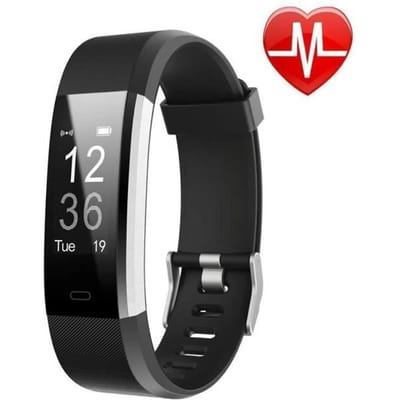 ID115 Smartwatch-Zwart
