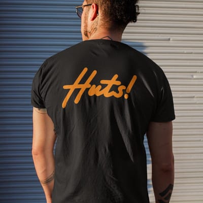 Zwart EK WK Koningsdag T-shirt - MAAT XS - Dames Pasvorm - Huts Oranje