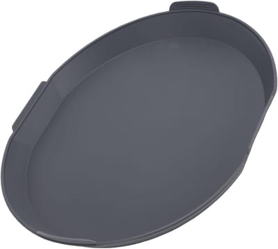 Siliconen Stoombak - Multifunctionele Lade - Gezond Koken - Hoge Temperatuurbestendig - 30 x 23 x 3 cm - Grijs