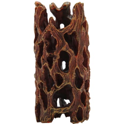 Aquarium Holle Boomstam Simulatie Decoratieve Hars Schuilplaats Grot Vistentank Boomstam Ornament voor black