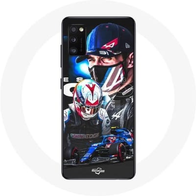 Samsung Galaxy A41 Hoesje Formule 1 Esteban Ocon F1 Autocoureur
