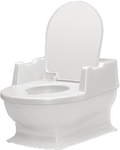 Reer - Mini-toilet voor kinderen - Met klep - Uitneembaar potje - Wit