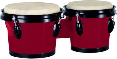 Bongo - Hayman BG-402-RD - 6,5+7,5 inch - Hardhout - Natuurvel - Rood