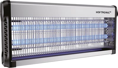 HOFTRONIC Volt - Elektrische Vliegenlamp 4200 Volt - Muggenlamp 40 Watt - Voor 150 m² - Insectenlamp met UV-licht - High Voltage - Met eurostekker en ophangbeugel