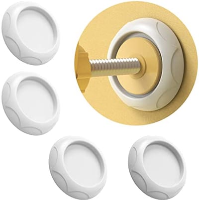 4 Stuks Silicone Veiligheidshekken Wandbeschermer voor Traphekken en Muren