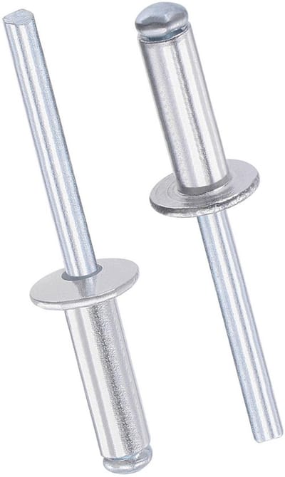 Blindklinknagels 6 mm x 20 mm - Aluminium Popklinknagels - Corrosiebestendig - Voor Metalen Bevestiging - 25 Stuks - Lichtgewicht en Robuust - Popnagels