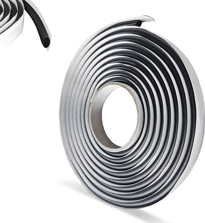 Butylrond Dichtband 4 mm x 8 m - Waterdichte Rubber Tape voor Auto Ramen, Koplampen en Deuren