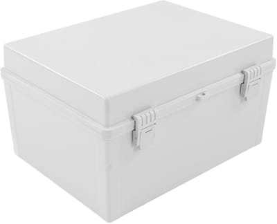 OmGoods - Dailygoody - Waterdichte aansluitdoos - IP66 - Hoogwaardig ABS-materiaal - 400 x 300 x 200 mm - Voor industriële toepassingen - Geschikt voor buitenge