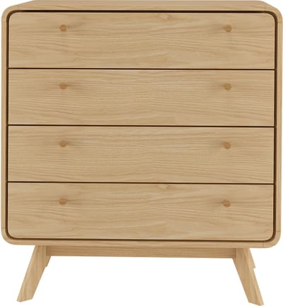 Cassie-Commode - 4-laden - Eikenlook