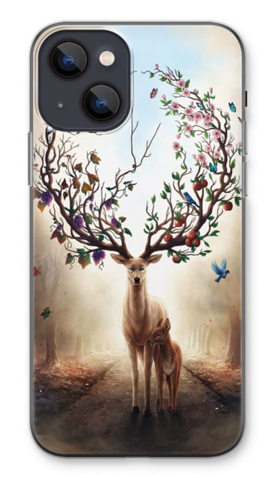 Case Company® - Hoesje geschikt voor iPhone 13 hoesje - Seasons Change - Soft Cover Telefoonhoesje - Bescherming aan alle Kanten en Schermrand