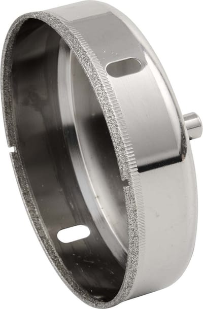 Qerato Tegelboor 110 mm nat - Glasboor - Diamantboor