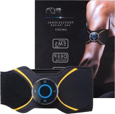 2in1 EMS Arm & Been Trainer Pro - Gerichte stimulatie van arm- en beenspieren - Spieropbouw - Stimulatie apparaat voor arm been spieren - Spiertrainer voor mannen en vrouwen Bovenbeen trainer